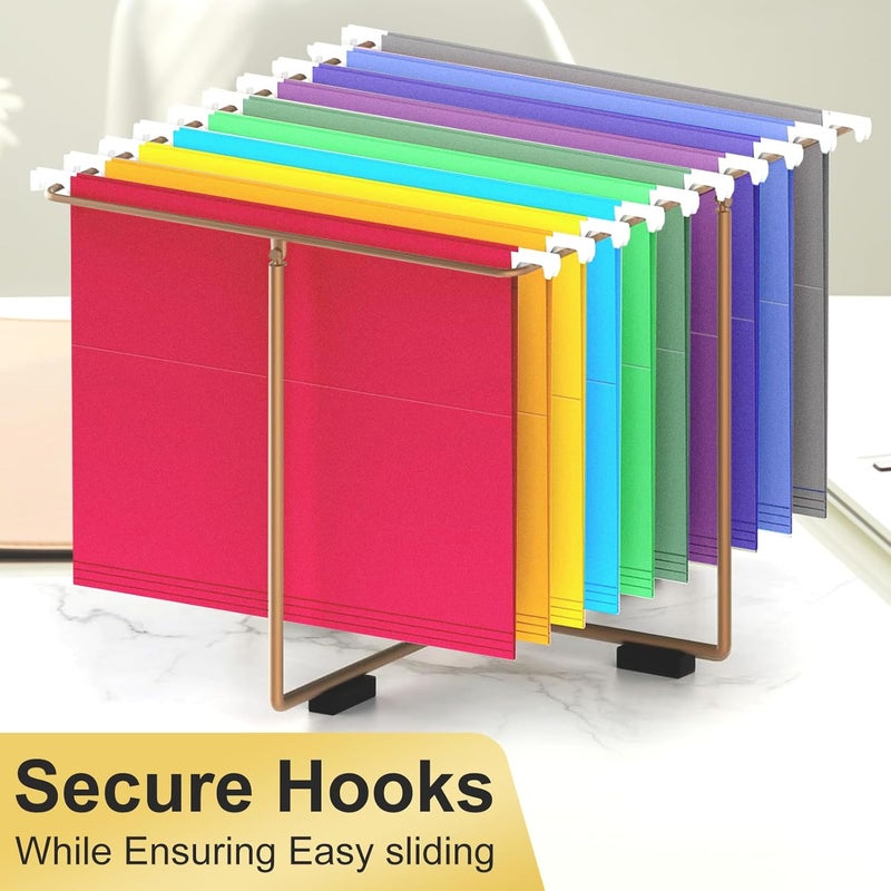 YOPCDJ Hanging File Folders, 30 Pack Letter Size Hanging File folders with Tabs, Stay Organized for Your Home and Office Bulk File, Documents and Paper, 10 Colors - Image 4